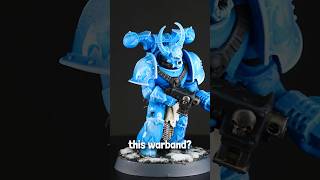 Painting Easy Fast Ice Armor paintingtutorial warhammer hobby gamesworkshop howto shorts [upl. by Airamesor487]