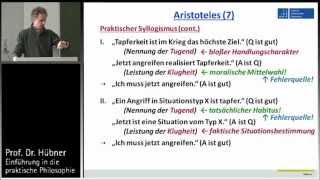 Praktische Philosophie 5a Tugendethik  Aristoteles 2 [upl. by Buine278]