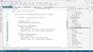 Part 4 ASP NET Web API  Routing [upl. by Halullat]