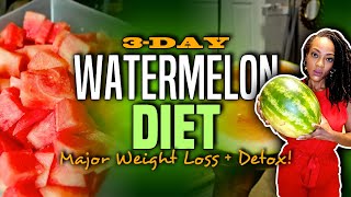 3Day Watermelon Diet Weight Loss  Results [upl. by Petes]