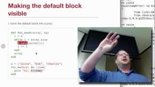 Code Blocks in Ruby [upl. by Pedrick979]