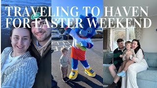 Travelling to HAVEN for EASTER WEEKEND🐣 Cleethorpes BeachThorpe Park [upl. by Netsreik]