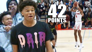 Jalen Green Goes CRAZY In Playoff Game 42 Point Performance [upl. by Monroy]