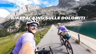 ATTRAVERSIAMO LE DOLOMITI IN BIKEPACKING [upl. by Sedrul]