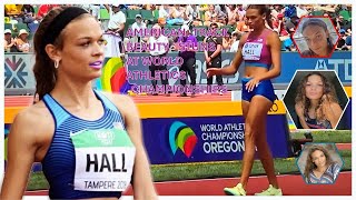 ANNA HALL STUNNINGLY WINS HEPTATHLON MEDAL IN 2022 WORLD ATHLETICS CHAMPIONSHIP [upl. by Hsemin]