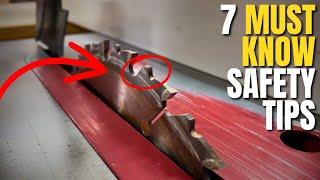 Table Saw Safety 101 [upl. by Trahurn]