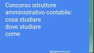 Il metodo  corso istruttore amministrativo contabile [upl. by Judas]