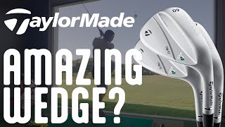 TAYLORMADE MILLED GRIND 4 WEDGE  Golf Review [upl. by Naujud786]