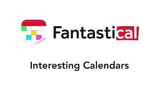 Fantastical  Interesting Calendars [upl. by Sperling]