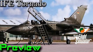 Tornado in MSFS by IFE  Work in Progress Preview [upl. by Norrahc663]