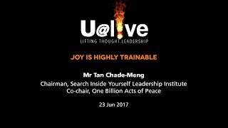 2017 June Ulive featuring Mr Tan ChadeMeng [upl. by Gnus360]