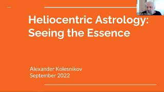 Heliocentric Astrology Seeing the Essence [upl. by Aiveneg]