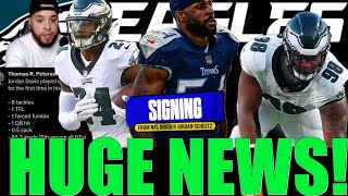 Eagles SIGN Linebacker  BAD INJURIES News and Jalen Carter Graded BEST Player James Bradberry OUT [upl. by Eula]