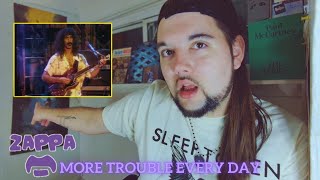 Drummer reacts to quotMore Trouble Every Dayquot Live by Frank Zappa [upl. by Warchaw]