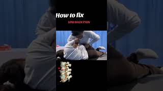 LOW BACK PAIN TREATMENT [upl. by Anassor694]