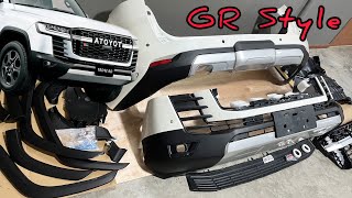 Land Cruiser LC300 GR Look Conversion Body Kit Upgrade [upl. by Vanny]