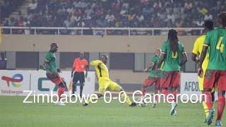 Zimbabwe 0 0 Cameroon Abysmal Performance by the Indomitable Lions [upl. by Edda]