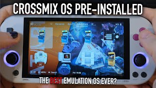 The BEST Hand Held Emulation OS Crossmix OS on the TrimUI Smart Pro [upl. by Evol]