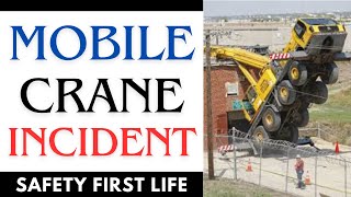 🏗💥🛑⚡ Mobile crane incident  Crane safety risk assessment cranelifting cranesafety [upl. by Llemhar805]