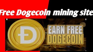 Free Dogecoin 20 dogecoin 1 invite withdraw profe [upl. by Payton]