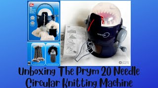 Unboxing The Prym 20 Needle Circular Knitting Machine prymknittingmachine knittingmachine [upl. by Marko]