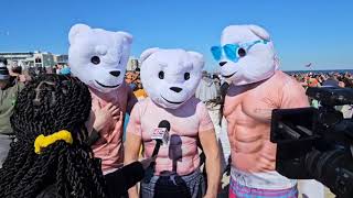 2024 Lewes Polar Bear Plunge  Rehoboth Beach DE [upl. by Ling988]