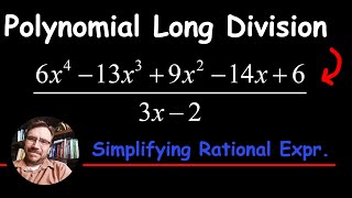 Polynomial Long Division with Remainder  Algebra fwk  IA 010603 [upl. by Elimaj328]