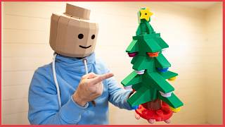 How to Make a Giant Lego Christmas Tree [upl. by Drye23]