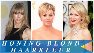 Honing blond haarkleur [upl. by Cristoforo]