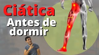 4 ejercicios de ciática antes de dormir [upl. by Aropizt]