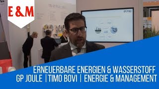 ERNEUERBARE ENERGIEN amp WASSERSTOFF  GP Joule Timo Bovi  Energie amp Management  HANNOVER MESSE [upl. by Barlow]