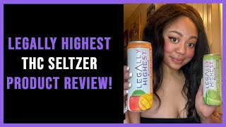 Legally Highest THC Seltzer Review [upl. by Philipps]