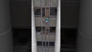 Freesoloing Montparnasse tower 200m [upl. by Maiga]