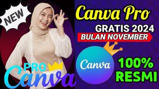 Cara Mendaftar Canva Pro Gratis Secara Resmi [upl. by Nanci]