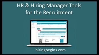 HR and Hiring Manager Tools For the Recruitment [upl. by Meier457]