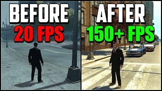 The REAL GTA 4 Lag Fix for Low End PCs WITHOUT Upgrading [upl. by Assyram82]