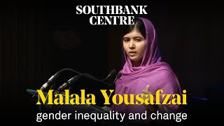 Malala Yousafzai on gender inequality and change [upl. by Acemat806]