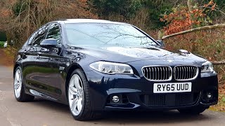 2015 BMW 535i M Sport F10 Saloon  High specification review of this rare petrol 5 series [upl. by Kenway]