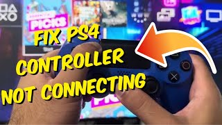 How To Fix PS4 Controller Not Connecting To PS4  2023 Tutorial [upl. by Ladd90]