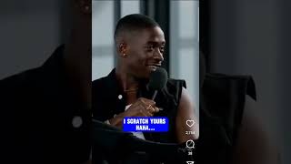 The moment Tems tells Damson Idris to Scratch her back funny [upl. by Minerva2]