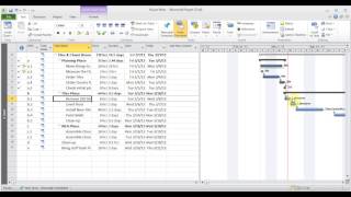 Microsoft Project 20102013 pt 4 Advanced Formatting amp Views [upl. by Griff]