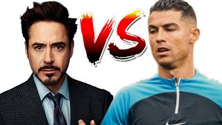 Robert Downey Jr VS Cristiano Ronaldo  Transformation From Baby to Now [upl. by Aicnatsnoc]