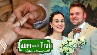 quotBauer sucht Frauquot Die Hochzeit von André und Julia nach einem Jahr der Liebe [upl. by Crispin]