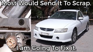 Restoring amp Saving An Aussie Icon From the Junk Yard  Holden VZ Commodore Ute [upl. by Lodge]