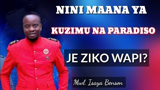 NINI MAANA YA PARADISO NA KUZIMU [upl. by Duke]