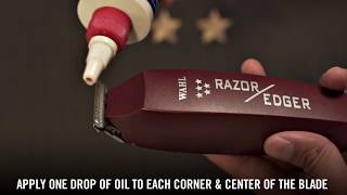 How to Oil a Wahl TBlade [upl. by Reade]