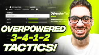 BEST META 3412 FORMATION amp CUSTOM TACTICS  FC 24 Ultimate Team [upl. by Bose]