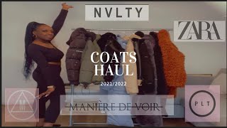 COLLECTIVE WINTER  AUTUMN COATS HAUL 202221  MDV  NVLTY  ZARA  PLT  MISSGUIDED  MW’s CLOSET [upl. by Jerrome19]