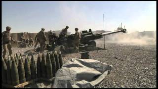 M777A2 Howitzer  Artillery Support in Afghanistan [upl. by Edric]