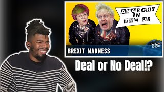 AMERICAN REACTS TO German political comedy Brexit deal or no deal [upl. by Llewen847]